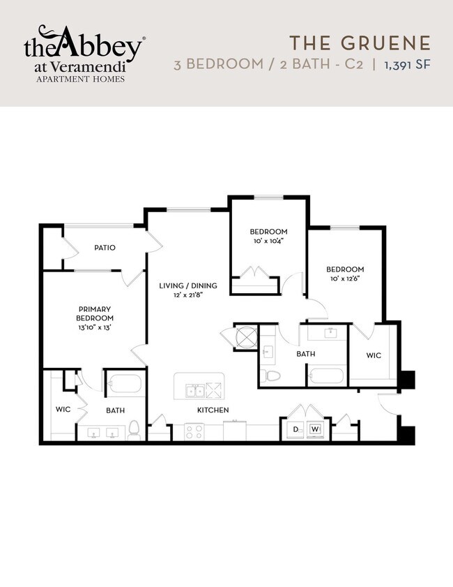 The Gruene 7302 floor plan
